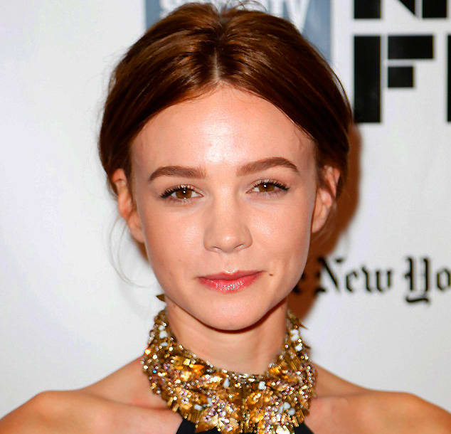 Carey Mulligan as a brunette: now that her hair colour is a shade darker than her eyes, her eyes seem to sparkle more, reflect more light.