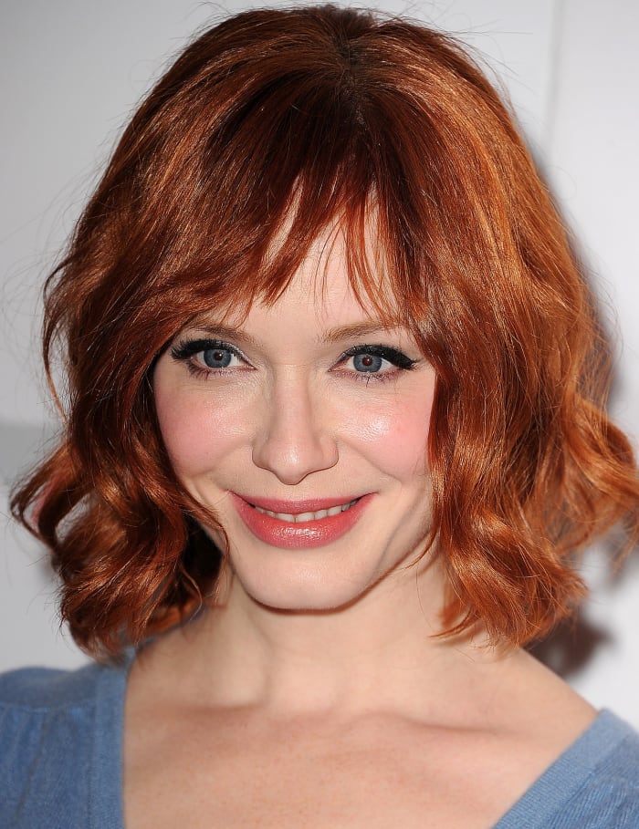 Christina Hendricks: The Mad Men Star Colours Her Hair, Finds Body Oils ...