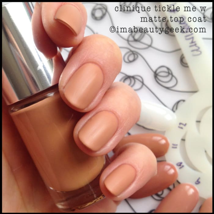 In The Nude Clinique Nail Polish Nude Beige X 8