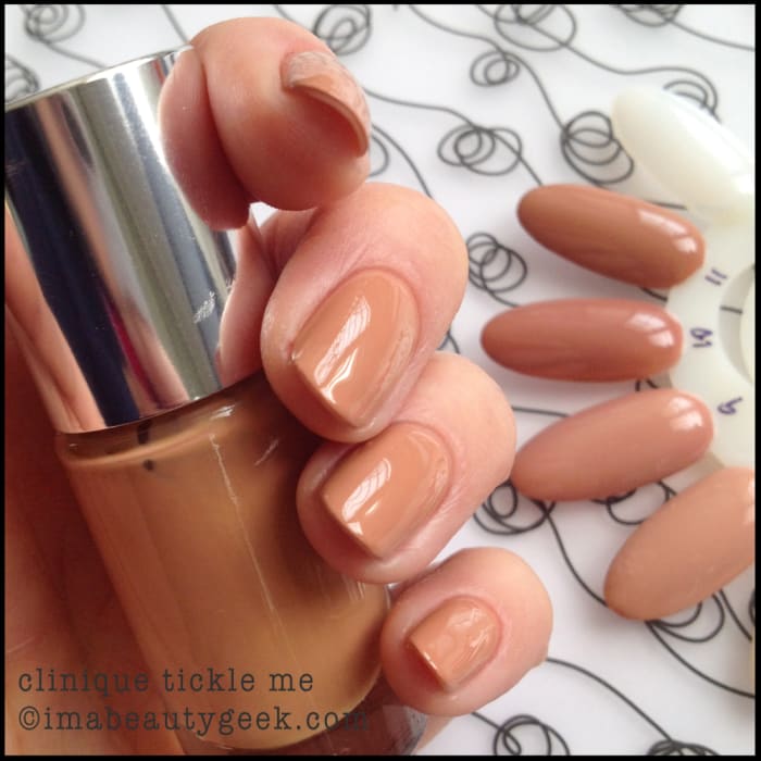 In The Nude Clinique Nail Polish Nude Beige X 8 Or