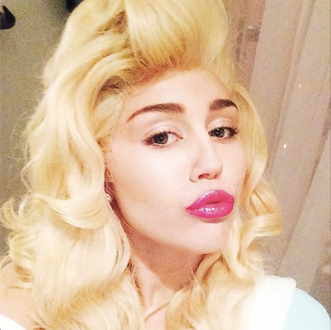 MAC Viva Glam Miley Cyrus_Miley Cyrus instagram