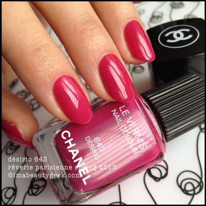 CHANEL REVERIE PARISIENNE LE VERNIS SPRING 2015: SWATCHES - Beautygeeks