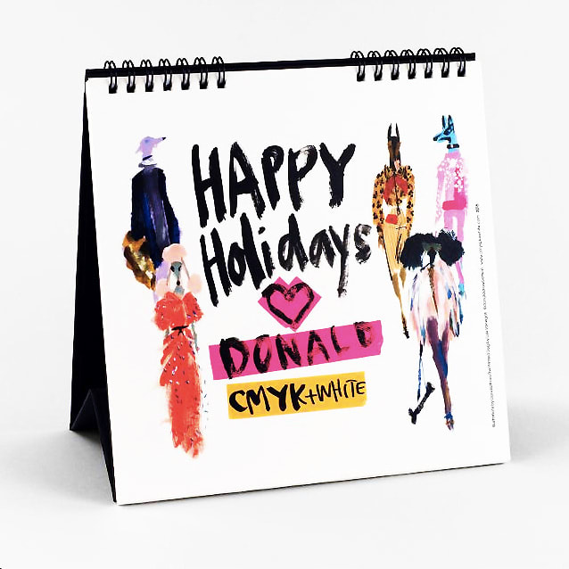 Donald Drawbertson Robertson 2015 calendar via Trendabl