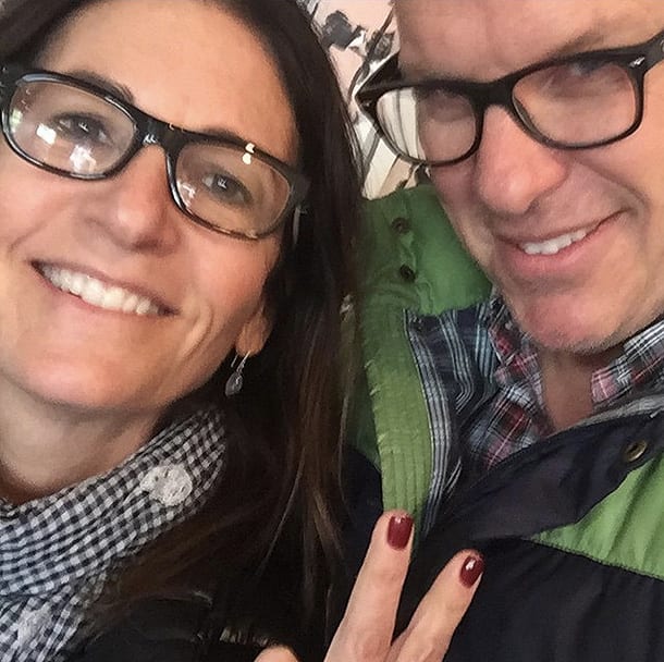Bobbi Brown and Donald "Drawbertson" Robertson_he was the creative director for Bobbi Brown