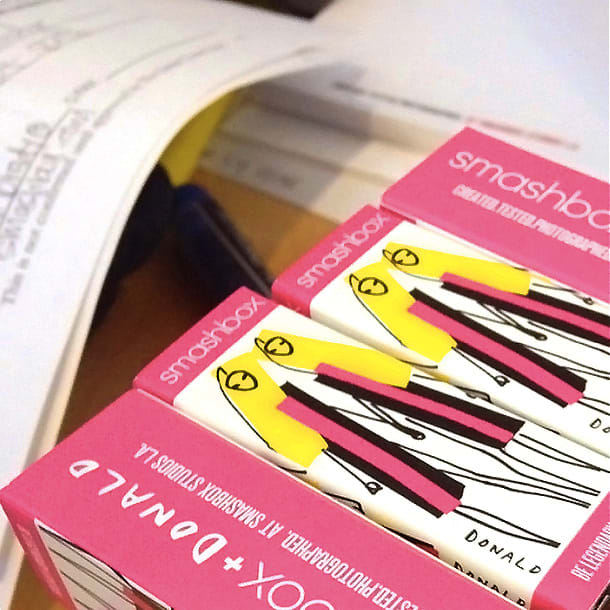 Donald "Drawbertson" Robertson for Smashbox Be Legendary Lipstick_Spring 2015