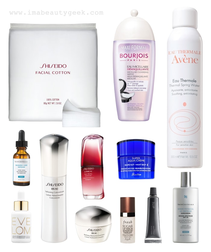 Yup, Janine's current skincare regimen