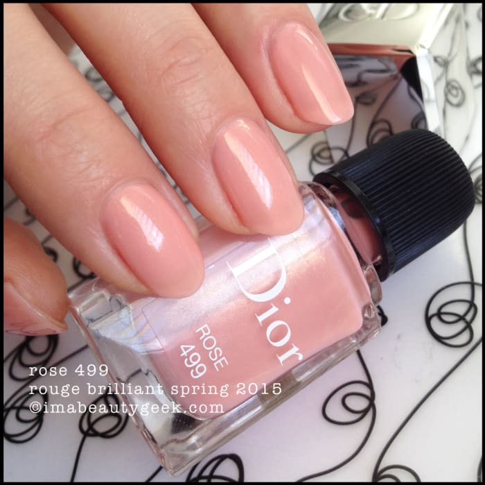 DIOR ROUGE BRILLIANT 2015: LE VERNIS ROSE, PINK, CORAIL - Beautygeeks