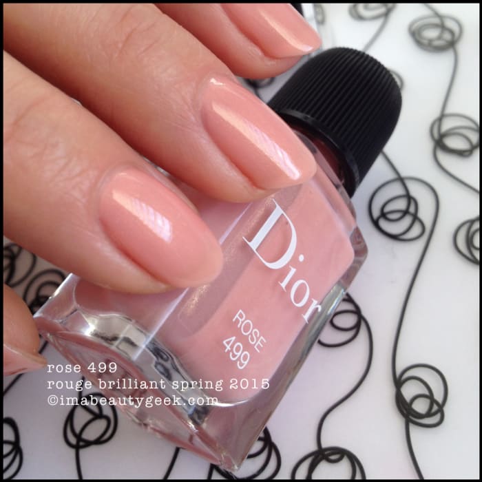 DIOR ROUGE BRILLIANT 2015: LE VERNIS ROSE, PINK, CORAIL - Beautygeeks