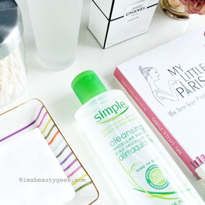 Simple Cleansing Micellar Water review