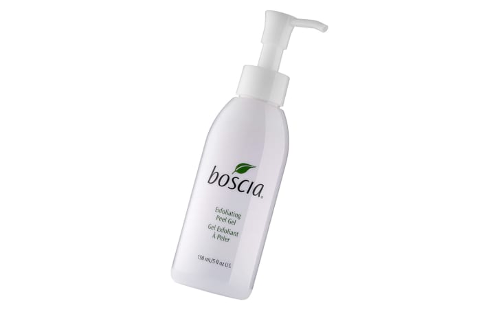 How to fake a good night's sleep with skincare when you're in your late 40s: Boscia Exfoliating Peel Gel