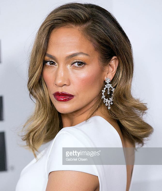 Jennifer Lopez in Roland Mouret at the 2016 Golden Globes after-party – love that look against white