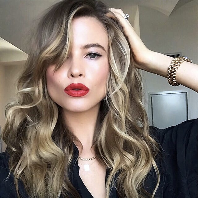 fight frizz the right way_Behati Prinsloo image via HarryJoshHair on Instagram