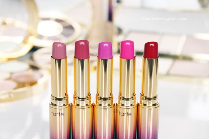 Tarte Rainforest of the Sea Drench Lip Splash lipsticks (sephora.ca) www.imabeautygeek.com
