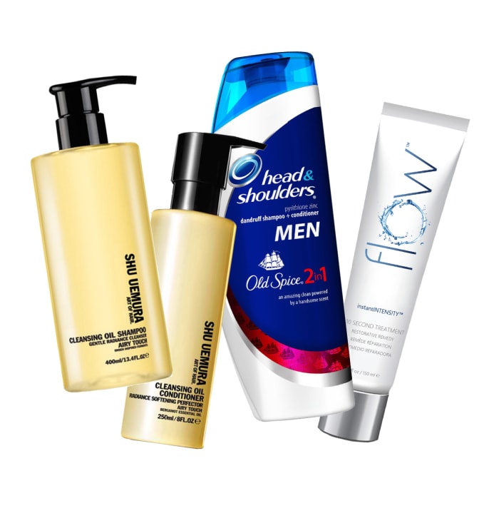 Shu Uemura Cleansing Oil Shampoo Conditioner Head and Shoulders 2-in-1 Flow 30 Second Treatment