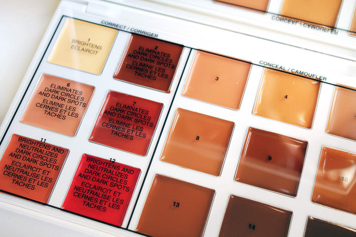 simplifying color correcting_Sephora Collection Sephora + Pantone Universe Correct + Conceal Palette_overlay