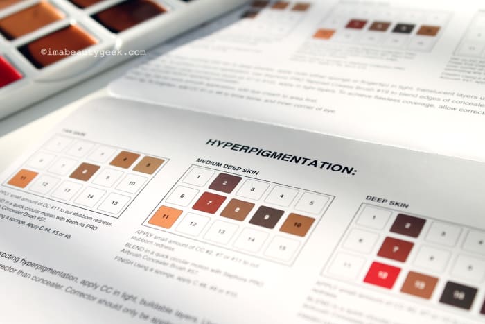 simplifying color correcting_Sephora Collection Sephora + Pantone Universe Correct + Conceal Palette_hyperpigmentation