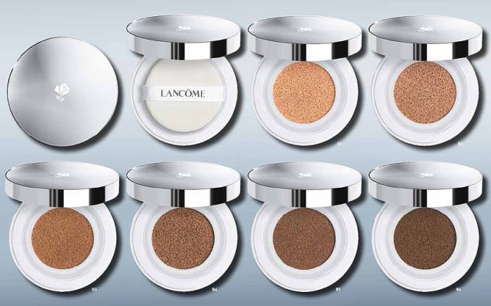 Lancome Magic Cushion shades