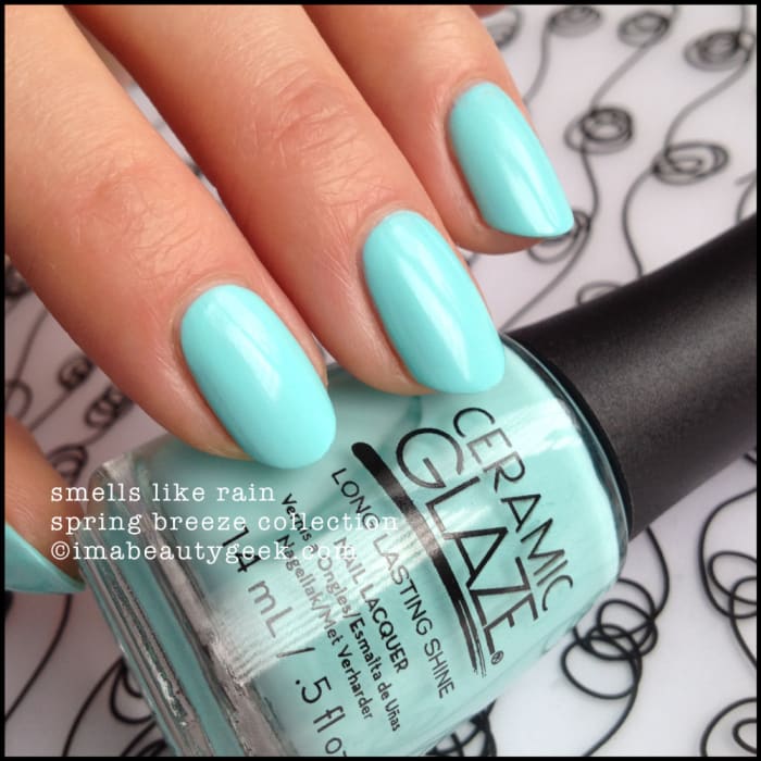 CERAMIC GLAZE SPRING BREEZE COLLECTION SWATCHES - Beautygeeks