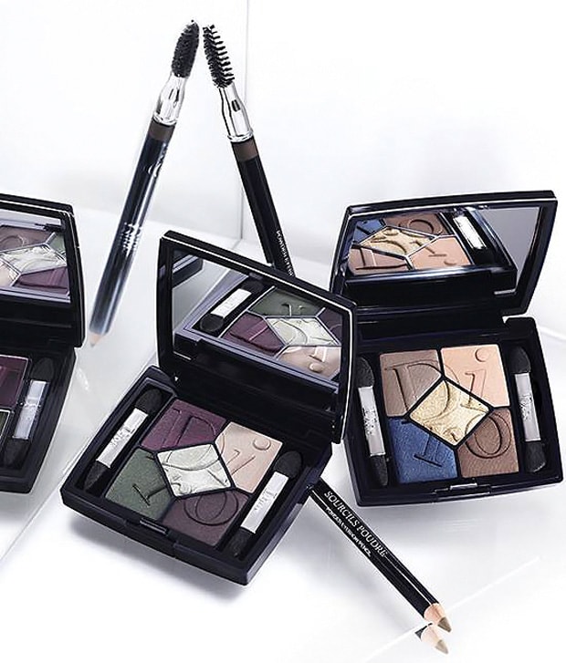 Dior Cosmopolite Fall 2015_ 5 colour eyeshadow palettes
