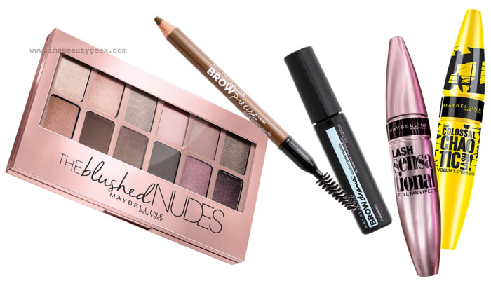 Gigi Hadid makeup_MMVAs eye makeup_Blushed Nudes_Lash Sensational mascara_Chaotic Lashes mascara