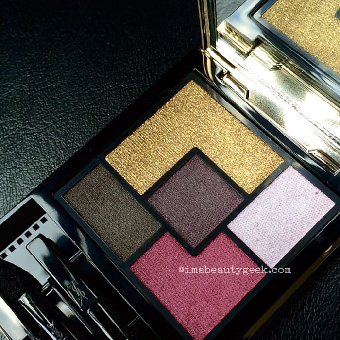 YSL Pretty Metal Fall 2015_Metal Clash eyeshadow palette open
