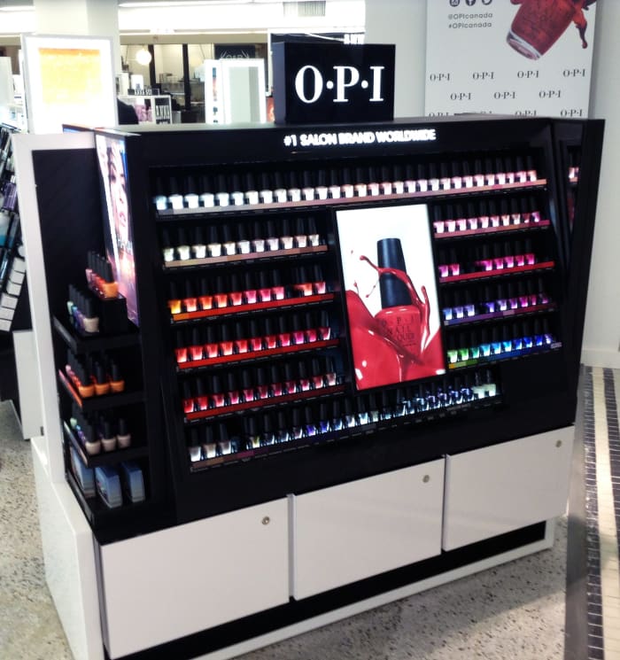 opi launches at hudson's bay national department store