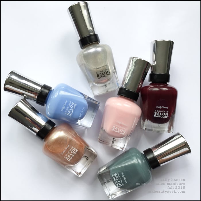 SALLY HANSEN COMPLETE SALON MANICURE FALL 2015 - Beautygeeks