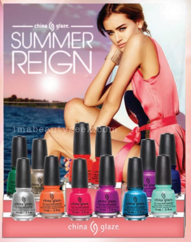 China Glaze Summer 2017 Collection_China Glaze Summer Reign Sneak Peek