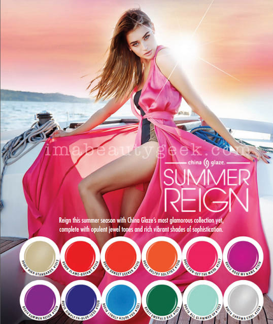 China Glaze Summer Reign 2017 Collection Sneak Peek