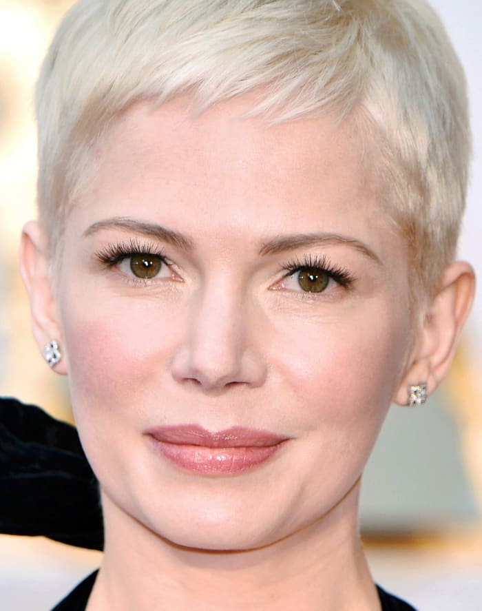 MICHELLE WILLIAMS OSCARS 2017 BEAUTY - Beautygeeks