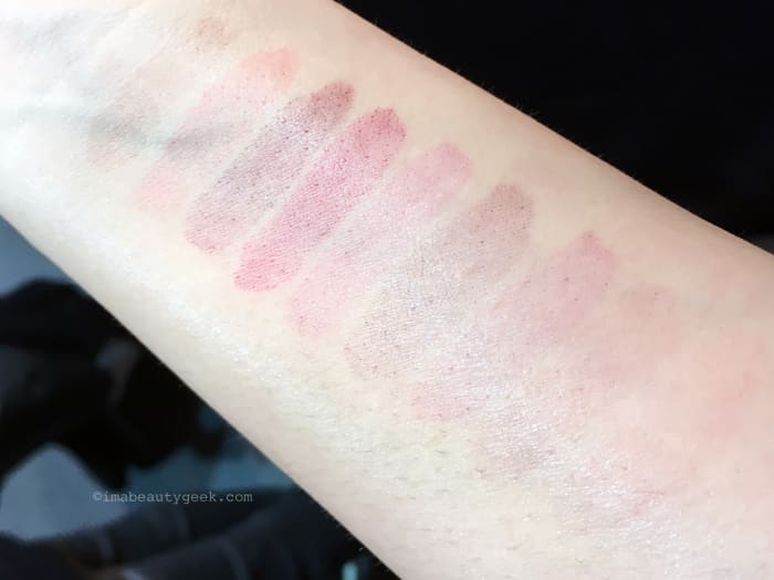 Maybelline Hot Vivid Lip Gloss sneak peek: first vigorous attempt to remove with a single Garnier makeup-remover wipe.