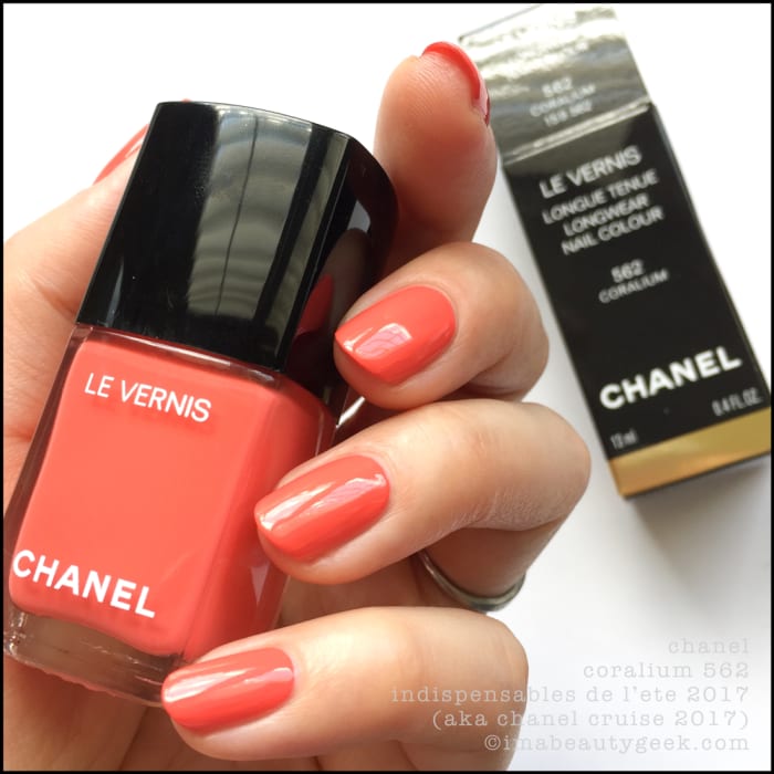 CHANEL LE VERNIS CRUISE COLLECTION SUMMER 2017 SWATCHES - Beautygeeks