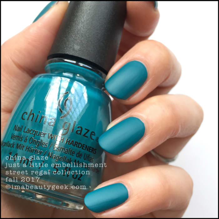 CHINA GLAZE STREET REGAL FALL 2017 COLLECTION SWATCHES & REVIEW ...