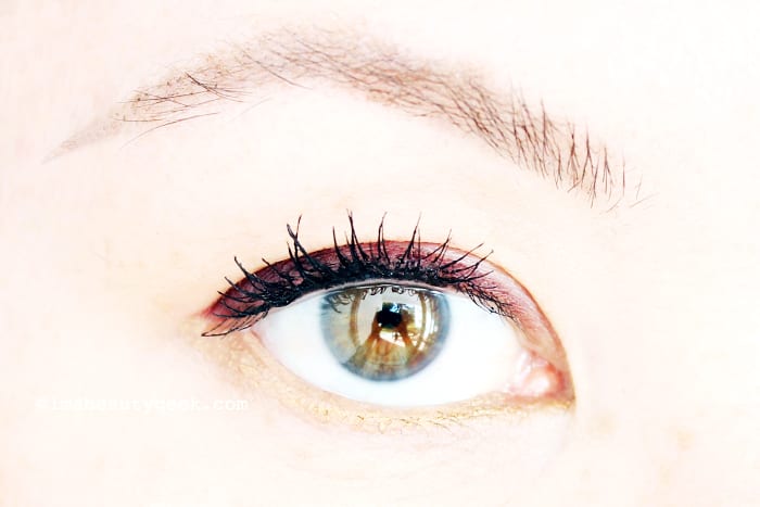 Make Up For Ever Aqua XL waterproof eye pencil in ME-42 Metallic Bronze is my new favourite waterline liner.