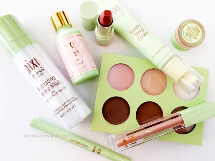 Pixi Hydrating Milky Mist, Pixi Rose Oil Blend, Pixi Mattelustre Lipstick, Pixi Beauty Sleep Cream, Pixi Correction Concentrate, Pixi Book of Beauty Contour Creator, Pixi LipLift Max and Pixi Eye Bright Primer... all coming to Shoppers Drug Mart in January.