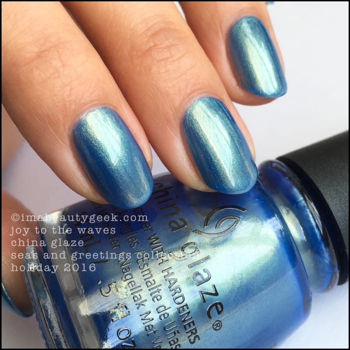 CHINA GLAZE SEAS AND GREETINGS HOLIDAY 2016 COLLECTION SWATCHES AND ...