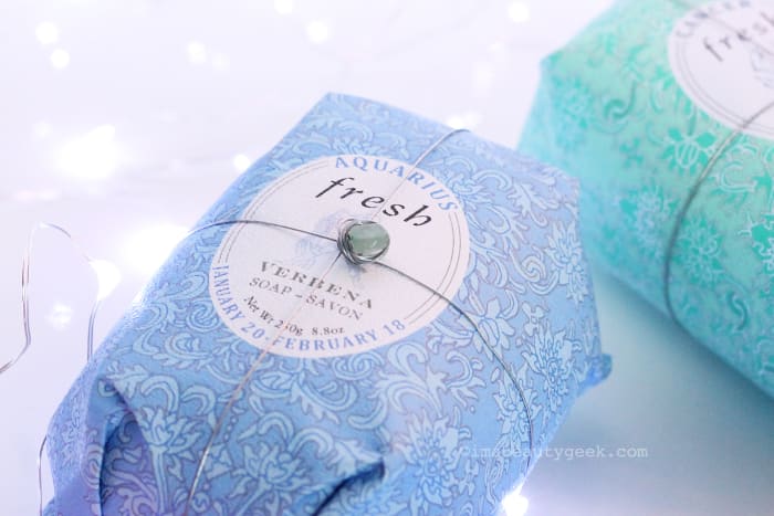 Fresh Zodiac soap 2016/2017 Aquarius (Verbena scent)
