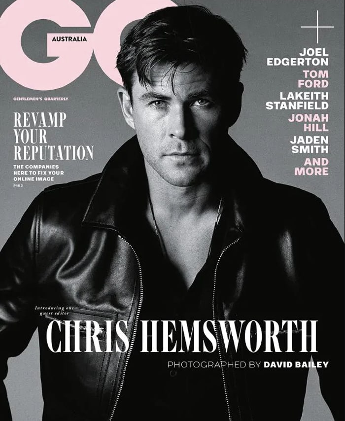 CHRIS HEMSWORTH, GQ AUSTRALIA - Beautygeeks