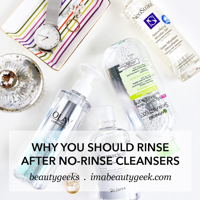 WHY RINSE AFTER NORINSE CLEANSER? Beautygeeks