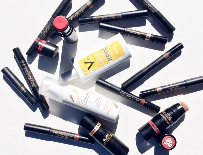 Nudestix, Embryolisse Lisseur Bonne Mine and Vichy Ideal Soleil SPF 60 mineral sunscreen: my summer face
