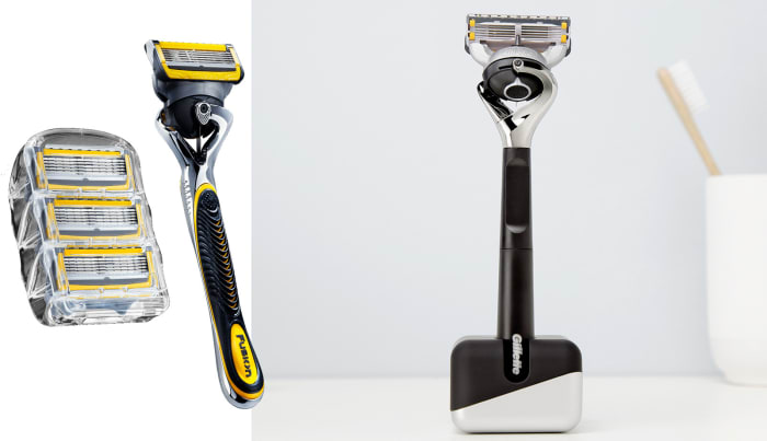 Gillette On Demand Fusion ProShield blades and razor; limited-edition Gillette Fusion ProShield razor