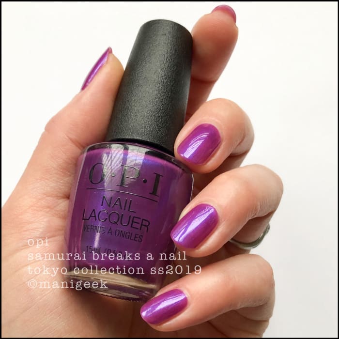OPI TOKYO COLLECTION SWATCHES & REVIEW SS2019 - Beautygeeks