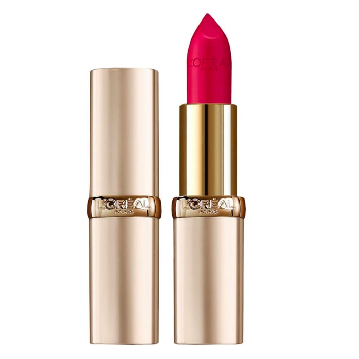 L'Oreal Paris Color Riche Lipstick in Intense Fuchsia ($12 $3.90 CAD at lorealbeautyoutlet.ca*)