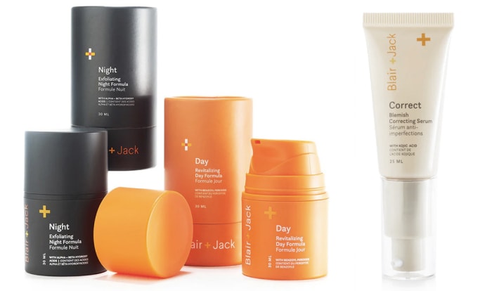 Blair + Jack solution-based add-ons to banish razor burn, then fade post-inflammatory hyperpigmentation