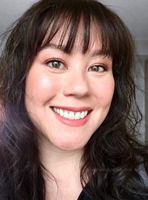 Wearing Charlotte Tilbury Hollywood Flawless Filter and Glowgasm palettes in Lightgasm and Lovegasm. Lipstick: from a coming-soon collection. #thisis50