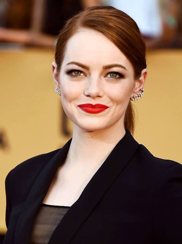 EMMA STONE: SAG AWARDS 2015 MAKEUP - Beautygeeks