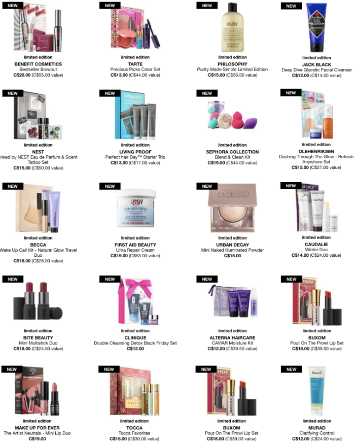 Hotlink to sephora.com Canada