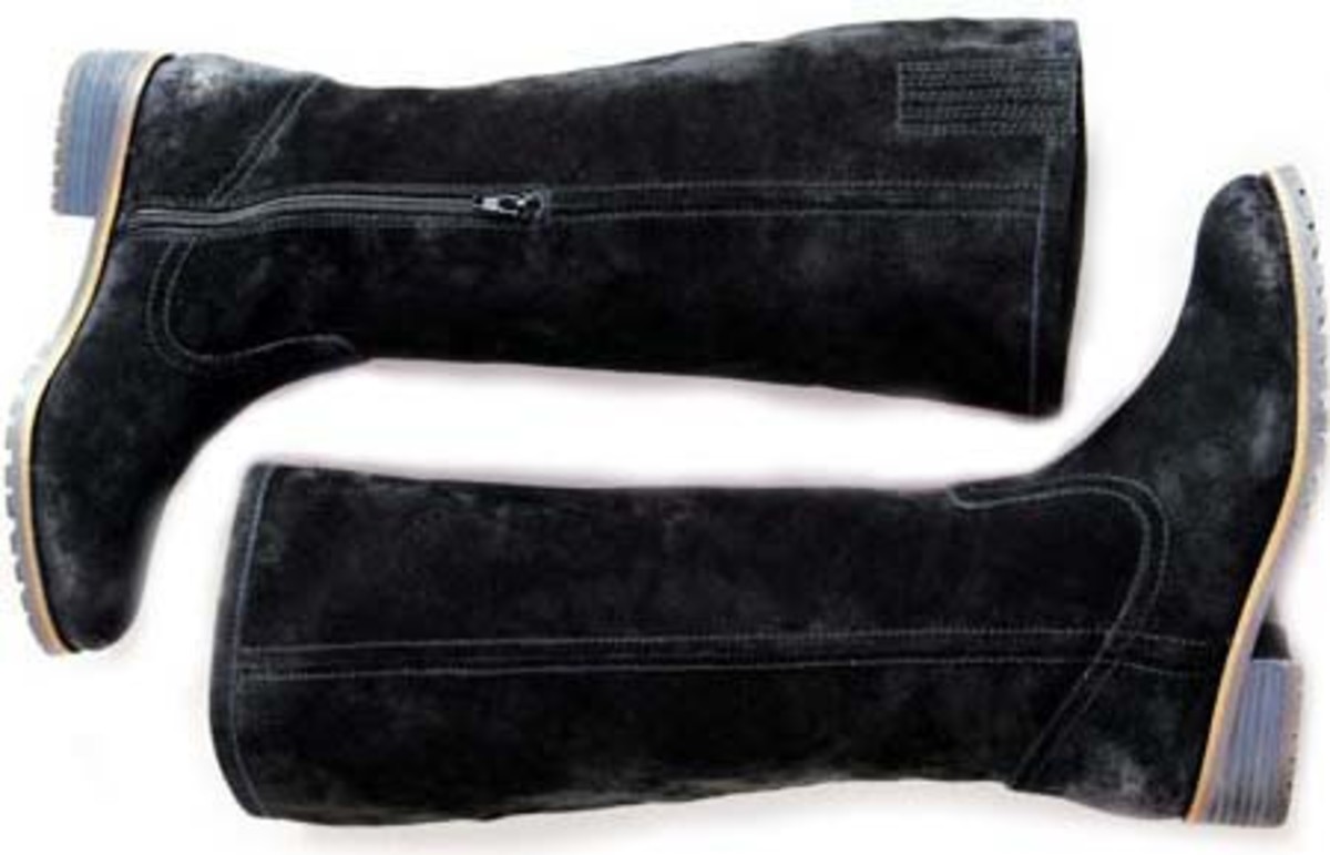 comfy suede boots