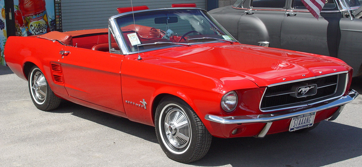 1967-Ford-Mustang convertible