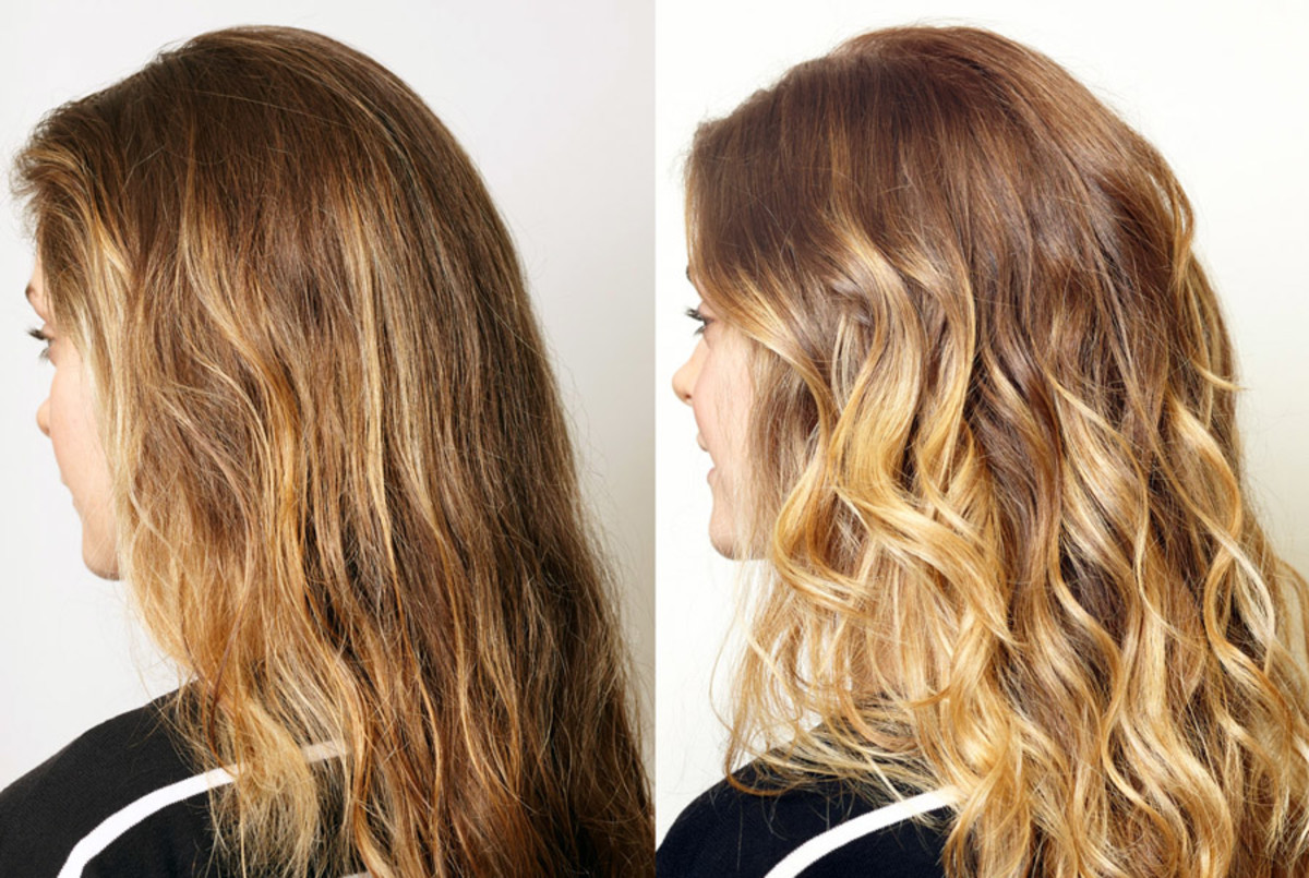 BABY OMBRE HOW TO DIY BALLYAGE (OR BALAYAGE) HIGHLIGHTS